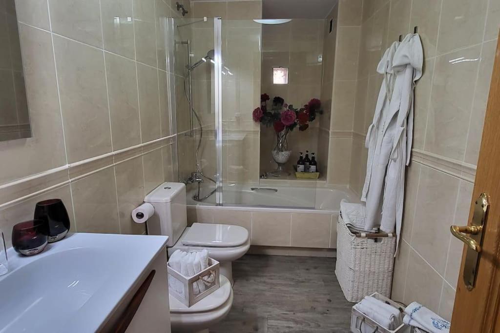 Alojamiento Centrico La Buganvilla Aranda de Duero Buitenkant foto